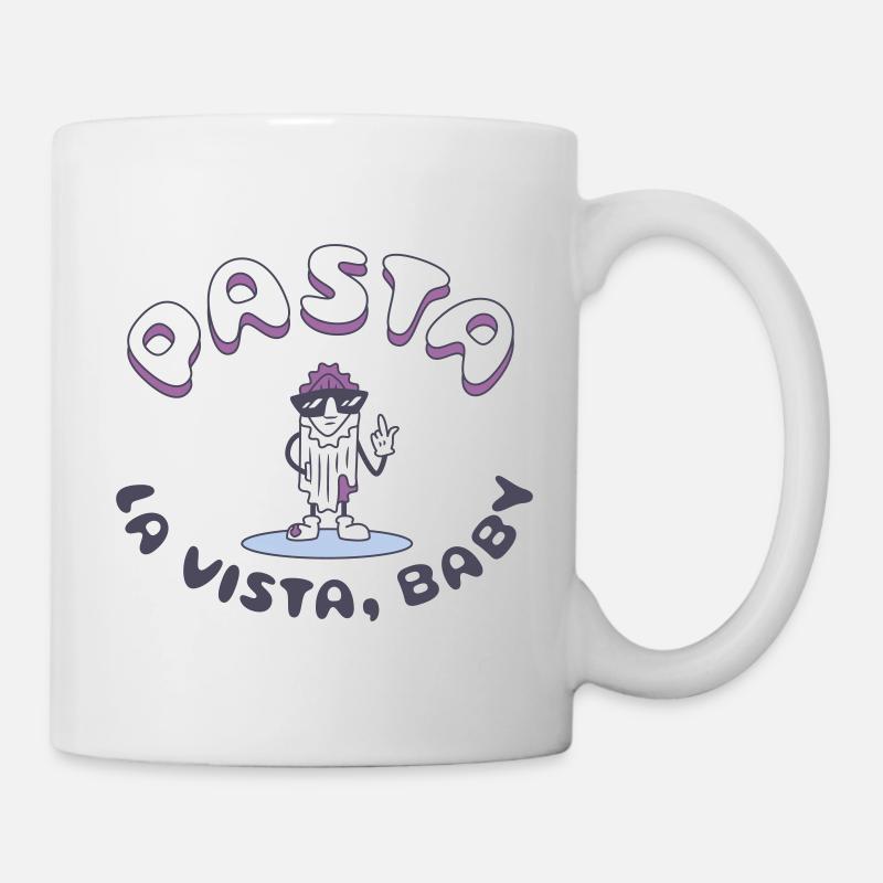 Astra Peace Icon Grafik - Tasse - Weiß