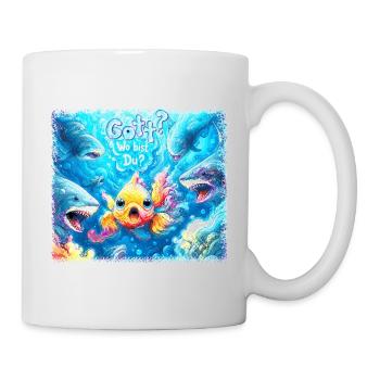 Tiefsee Suche nach christlichen Antworten - Tasse - Weiß - Rechts