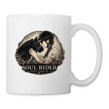 Soul Rider Hobby Horsing Steckenpferd Mädchen Leid - Tasse - Weiß - Rechts