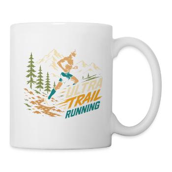 Ultra Trail Running - Mug blanc - blanc - Droite