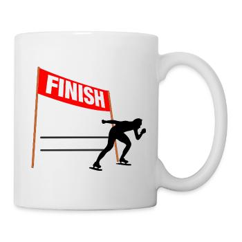 Skating Finish Custom - Mug - white - Right