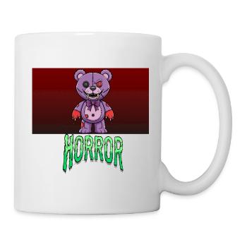 Teddy bear from the horror movie - Mug - white - Right