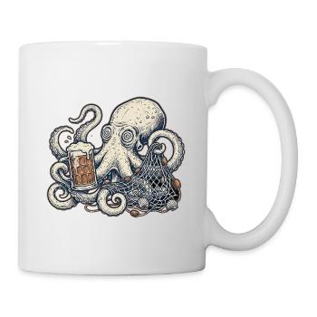 Fischer Kneipe - Tasse - Weiß - Rechts