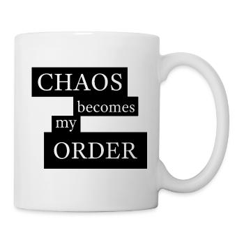 Chaos Becomes My Order - Mug - white - Right