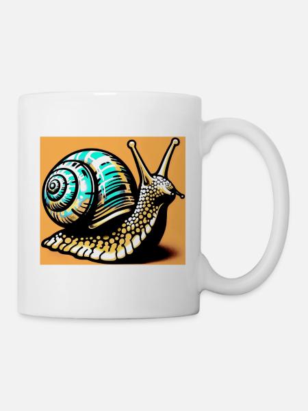 Snail - Mug - white