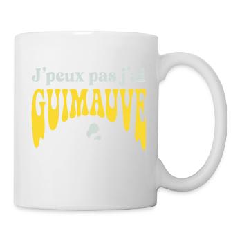 J'peux pas j'ai GUIMAUVE - Mug blanc - blanc - Droite
