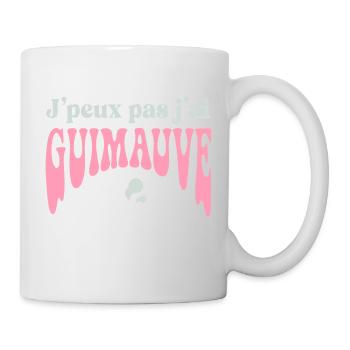 J'peux pas j'ai GUIMAUVE - Mug blanc - blanc - Droite