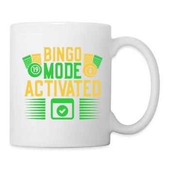 Bingo Game Bingo Mode Activated Bingo - Mug - white - Right