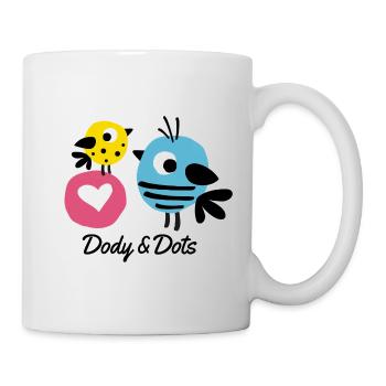 Dody und Dots- Mycolourdots - Tasse - Weiß - Rechts