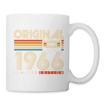 60 Birthday 60 Years 1966 Vintage Born - Mug - white - Right