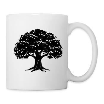 arbre - Mug blanc - blanc - Droite