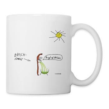 Brechstange - Tasse - Weiß - Rechts