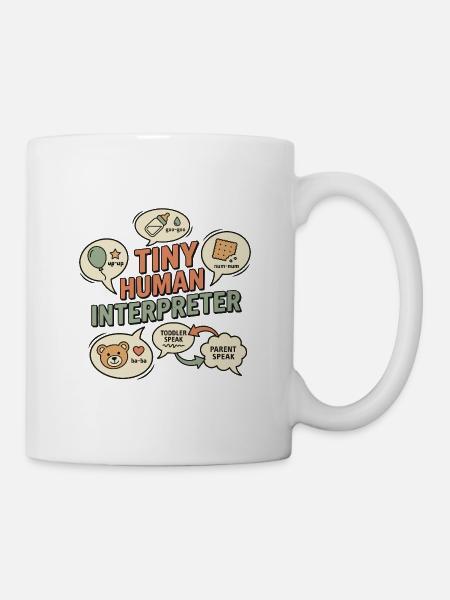 Tiny Human Interpreter - Mug - white