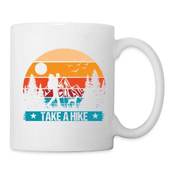 Randonnée sur sentier de montagne Randonnée en plein air Braconnage - Mug blanc - blanc - Droite