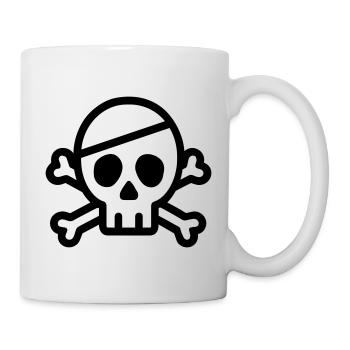 Skull - Mug - white - Right