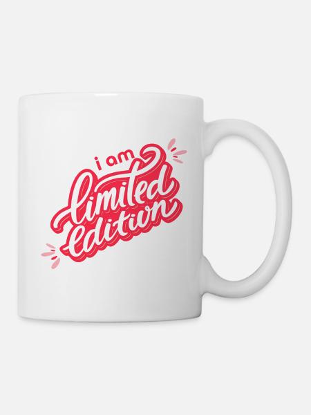 Je suis édition limitée – Déclaration drôle - Mug blanc - blanc