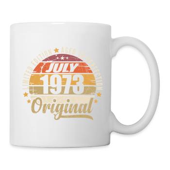 Mythical Birthday 1973 Vintage Gift 1973 - Mug - white - Right