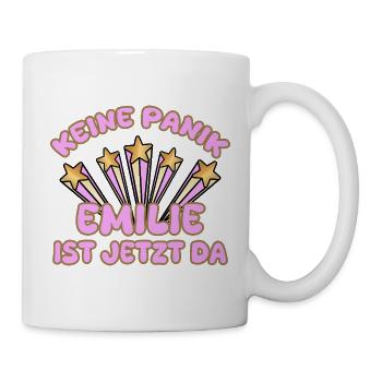 Spruch Emilie - Tasse - Weiß - Rechts