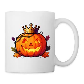 Crowned Pumpkin King - Mug - white - Right