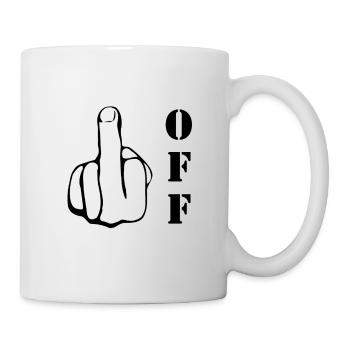 Fuck off - Mug - white - Right