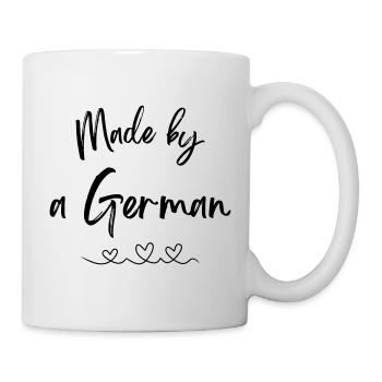 Fabriqué par un Allemand - Mug blanc - blanc - Droite