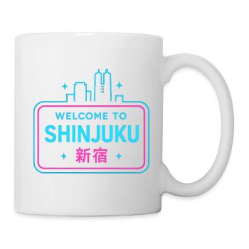 Welcome to Shinjuku - Mug blanc - blanc - Droite