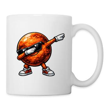 Tamponnage de Mars - Mug blanc - blanc - Droite