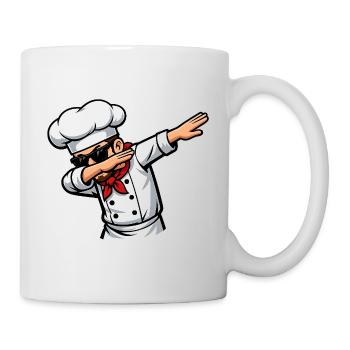 Cuisinier de dabping - Mug blanc - blanc - Droite
