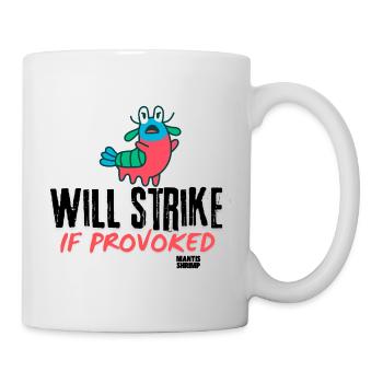 Pop Art de créatures provoquées - Mug blanc - blanc - Droite