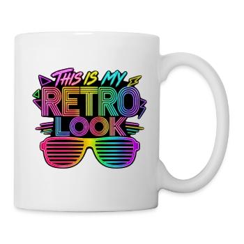 This Is My 80's Costume 80er Jahre - Tasse - Weiß - Rechts