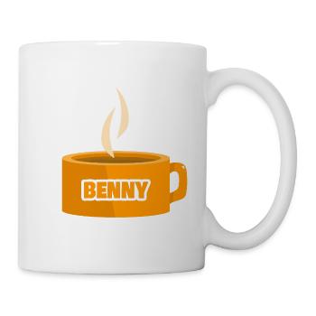 Geschenk für Benny - Tasse - Weiß - Rechts