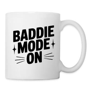 Mode méchant activé - Mug blanc - blanc - Droite