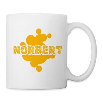 Kunst Norbert - Tasse - Weiß - Rechts