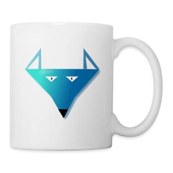 Polarwolf - Tasse - Weiß - Rechts