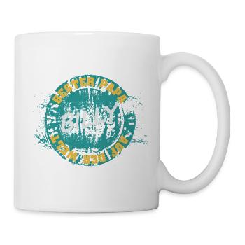 Vater Billy - Tasse - Weiß - Rechts
