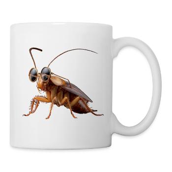 cockroach cockroach insects cockroach cockroaches - Mug - white - Right