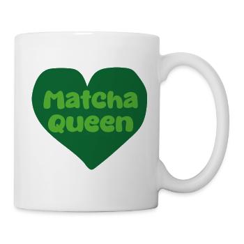 Matcha Queen Heart Design - Mug - white - Right