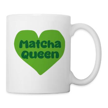 Matcha Queen Heart Design - Mug - white - Right