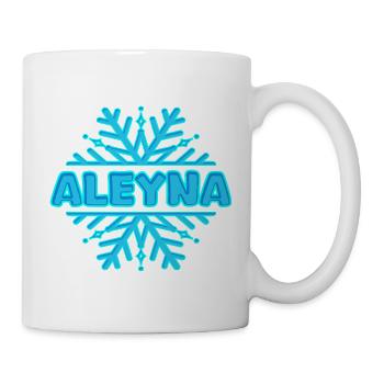 First name Aleyna - Mug - white - Right