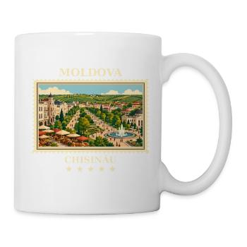 Vltava Chișinău Vintage Travel Brand - Mug - white - Right