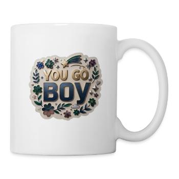 You Go, Boy - Mug - white - Right