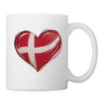 Denmark Heart - Mug - white - Right