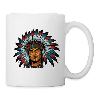 Le chef détendu - Mug blanc - blanc - Droite