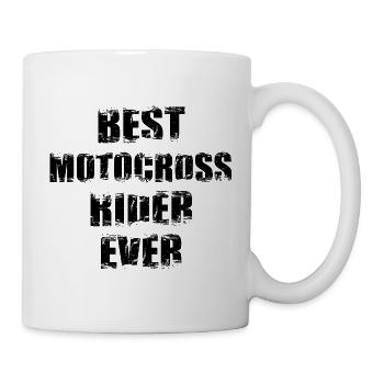 Best motocrosser - Mug - white - Right