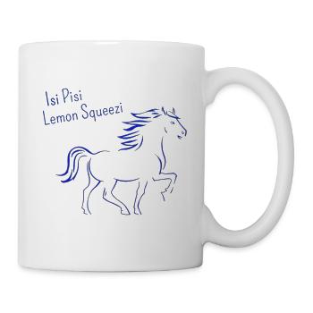 Isi Pisi Lemon Squeezi Blue by Maison Bichon - Mug - white - Right