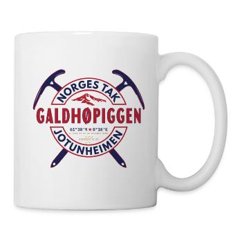 Galdhøpiggen Norway – European Heritage Series - Mug - white - Right