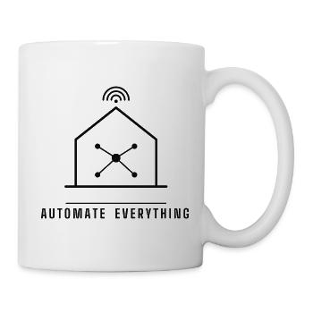 Automate Everything Smart Home - Tasse - Weiß - Rechts