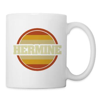 Hermine als Legendaer - Tasse - Weiß - Rechts