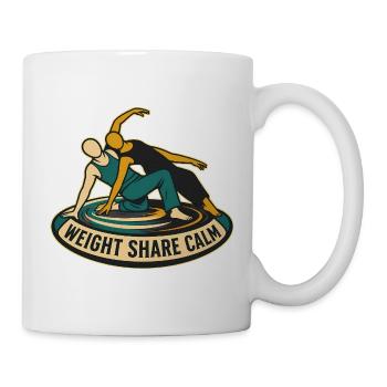 WEIGHT SHARE CALM - Tasse - Weiß - Rechts