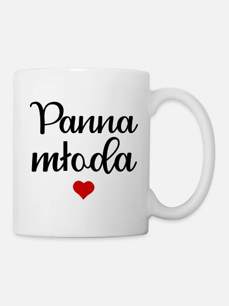 Polnische Braut - Tasse - Weiß